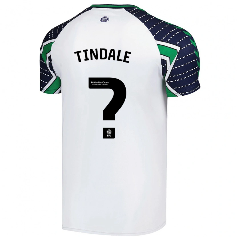 Danxen Mujer Camiseta Charlie Dinsdale #0 Blanco 2ª Equipación 2024/25 La Camisa México