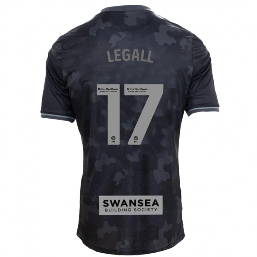 Danxen Mujer Camiseta Monet Legall #17 Negro 2ª Equipación 2024/25 La Camisa México