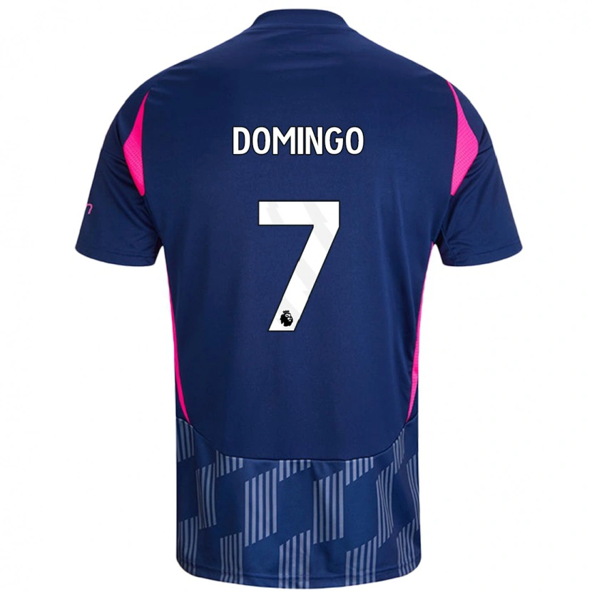 Danxen Mujer Camiseta Sophie Domingo #7 Azul Real Rosa 2ª Equipación 2024/25 La Camisa México