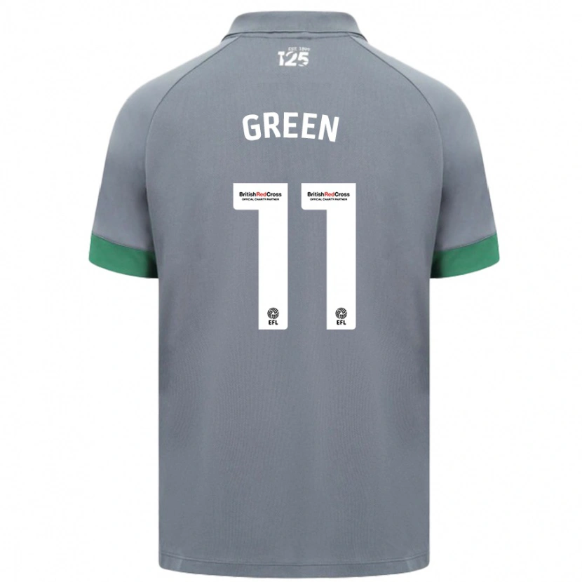 Danxen Mujer Camiseta Danielle Green #11 Gris Oscuro 2ª Equipación 2024/25 La Camisa México