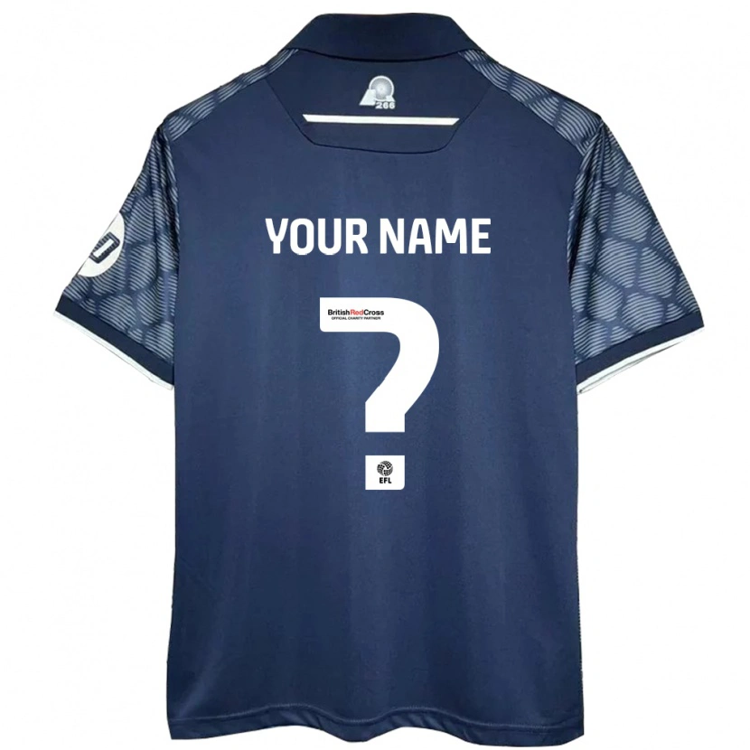 Danxen Mujer Camiseta Su Nombre #0 Negro 2ª Equipación 2024/25 La Camisa México