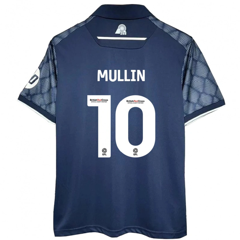 Danxen Mujer Camiseta Paul Mullin #10 Negro 2ª Equipación 2024/25 La Camisa México