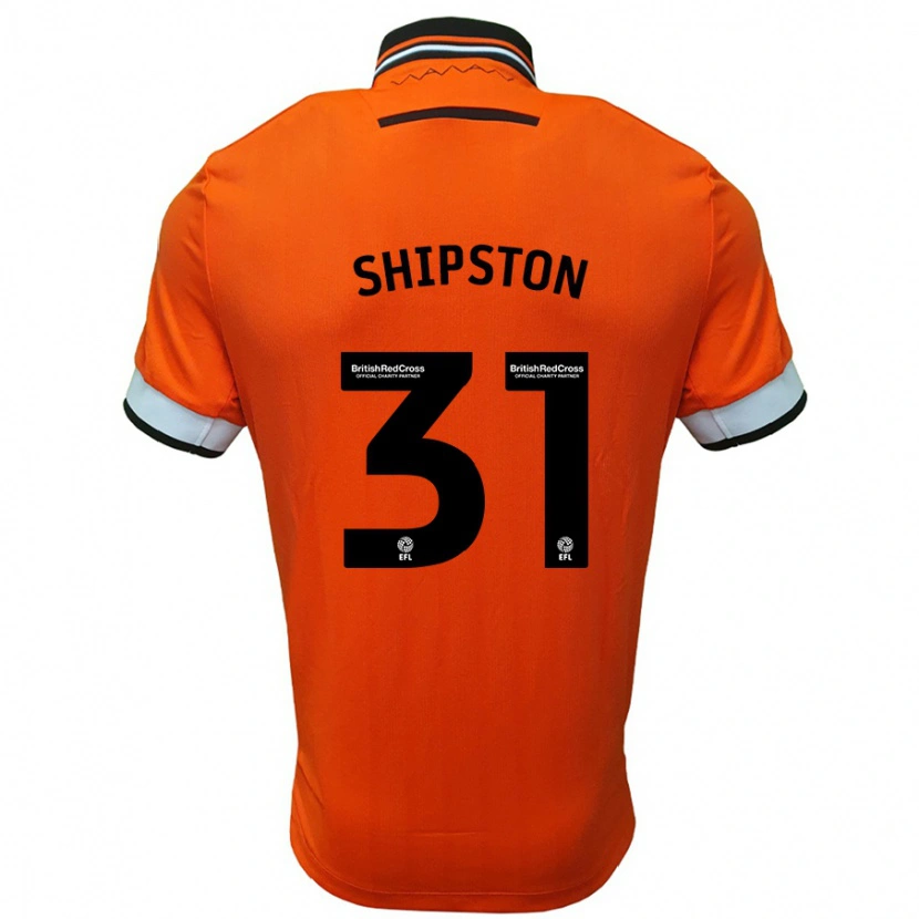 Danxen Mujer Camiseta Rio Shipston #31 Naranja Blanco 2ª Equipación 2024/25 La Camisa México