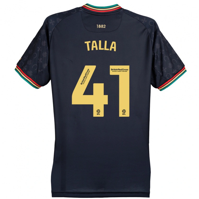Danxen Mujer Camiseta Lorent Talla #41 Azul Marino Oscuro 2ª Equipación 2024/25 La Camisa México