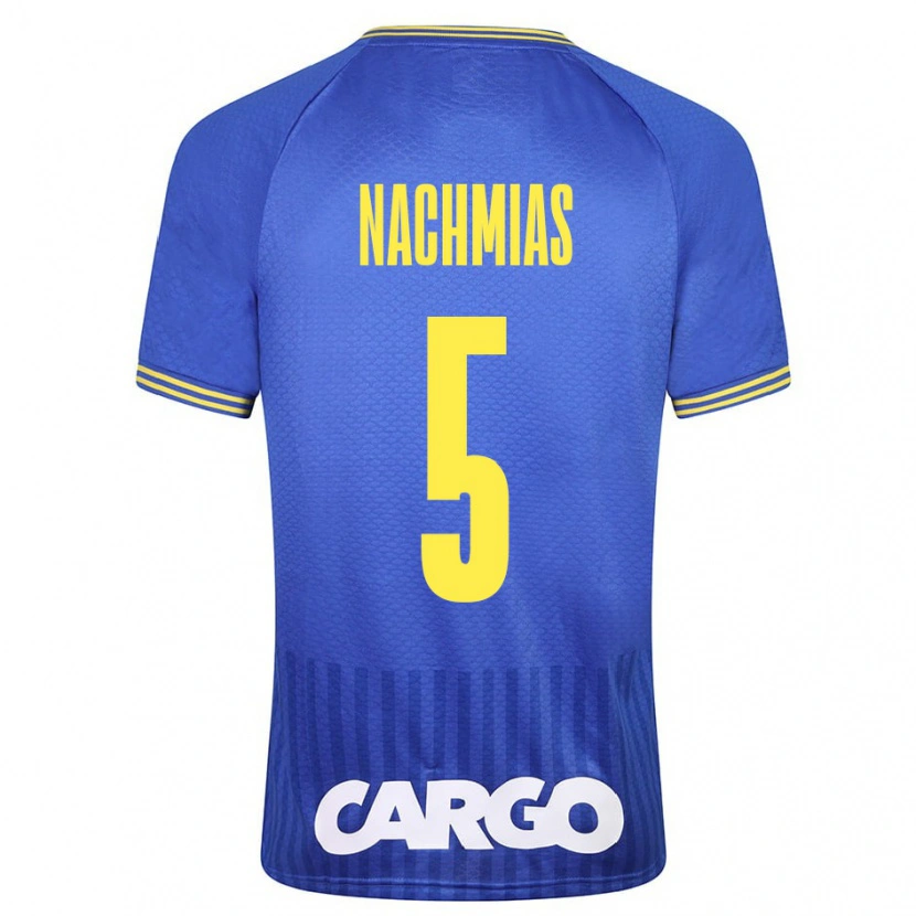 Danxen Mujer Camiseta Idan Nachmias #5 Blanco 2ª Equipación 2024/25 La Camisa México