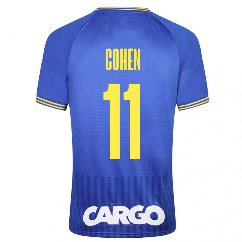 Danxen Mujer Camiseta Yonatan Cohen #11 Blanco 2ª Equipación 2024/25 La Camisa México