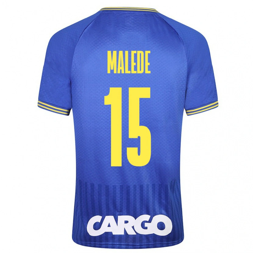 Danxen Mujer Camiseta Yonas Malede #15 Blanco 2ª Equipación 2024/25 La Camisa México
