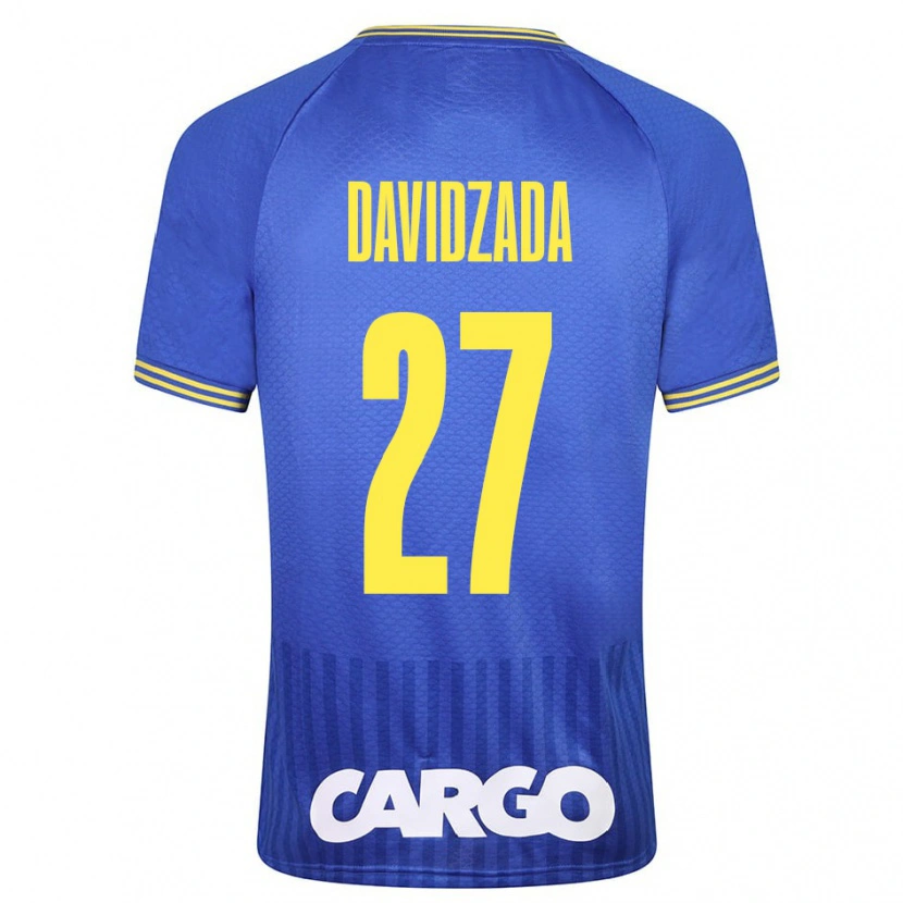 Danxen Mujer Camiseta Ofir Davidzada #27 Blanco 2ª Equipación 2024/25 La Camisa México