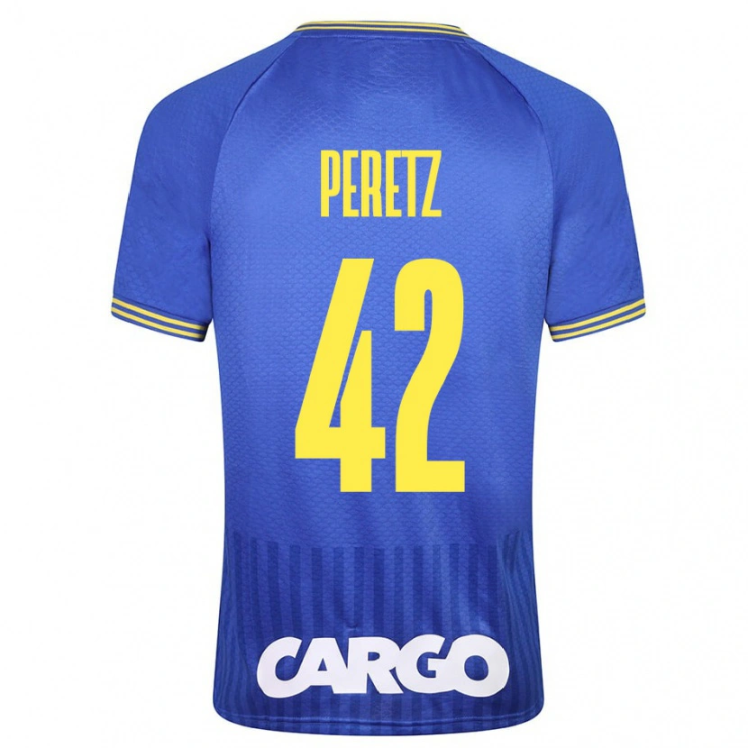 Danxen Mujer Camiseta Dor Peretz #42 Blanco 2ª Equipación 2024/25 La Camisa México