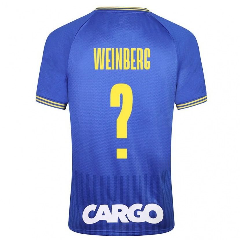 Danxen Mujer Camiseta Idan Weinberg #0 Blanco 2ª Equipación 2024/25 La Camisa México