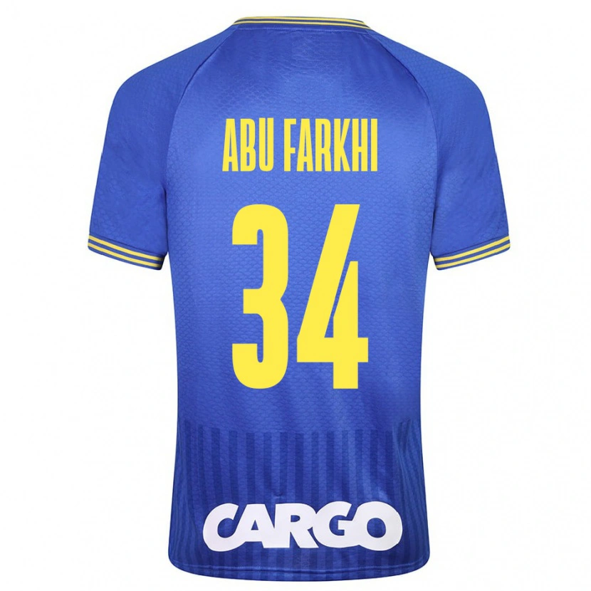 Danxen Mujer Camiseta Sayed Abu Farkhi #34 Blanco 2ª Equipación 2024/25 La Camisa México