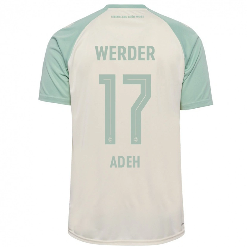Danxen Mujer Camiseta Bob-Ignatius Adeh #17 Blanquecino Verde Claro 2ª Equipación 2024/25 La Camisa México