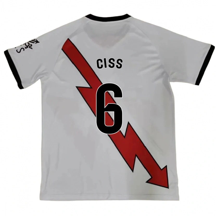 Danxen Mujer Camiseta Pathé Ciss #6 Rojo 2ª Equipación 2024/25 La Camisa México