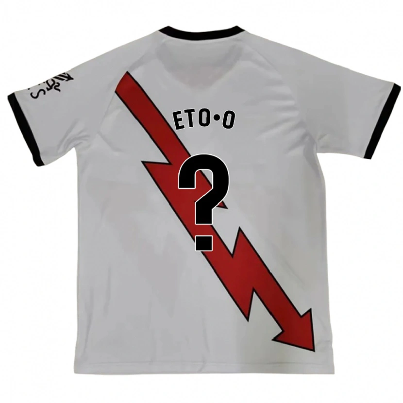 Danxen Mujer Camiseta Etienne Eto'o #0 Rojo 2ª Equipación 2024/25 La Camisa México
