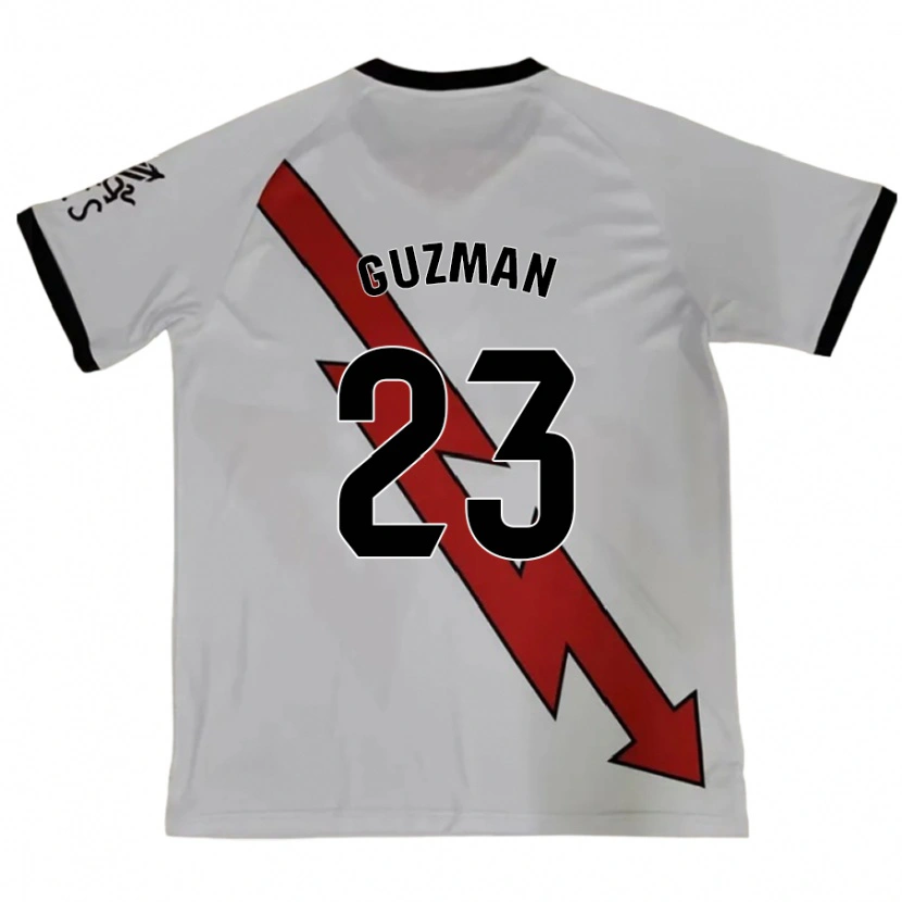 Danxen Mujer Camiseta Miguel Guzmán #23 Rojo 2ª Equipación 2024/25 La Camisa México