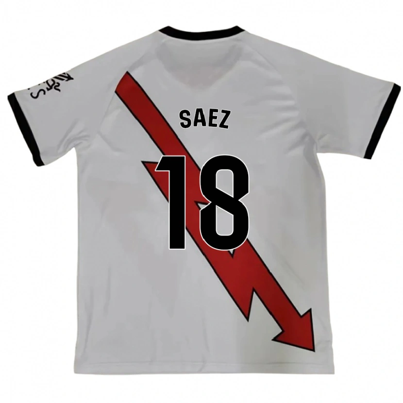 Danxen Mujer Camiseta Camila Sáez #18 Rojo 2ª Equipación 2024/25 La Camisa México