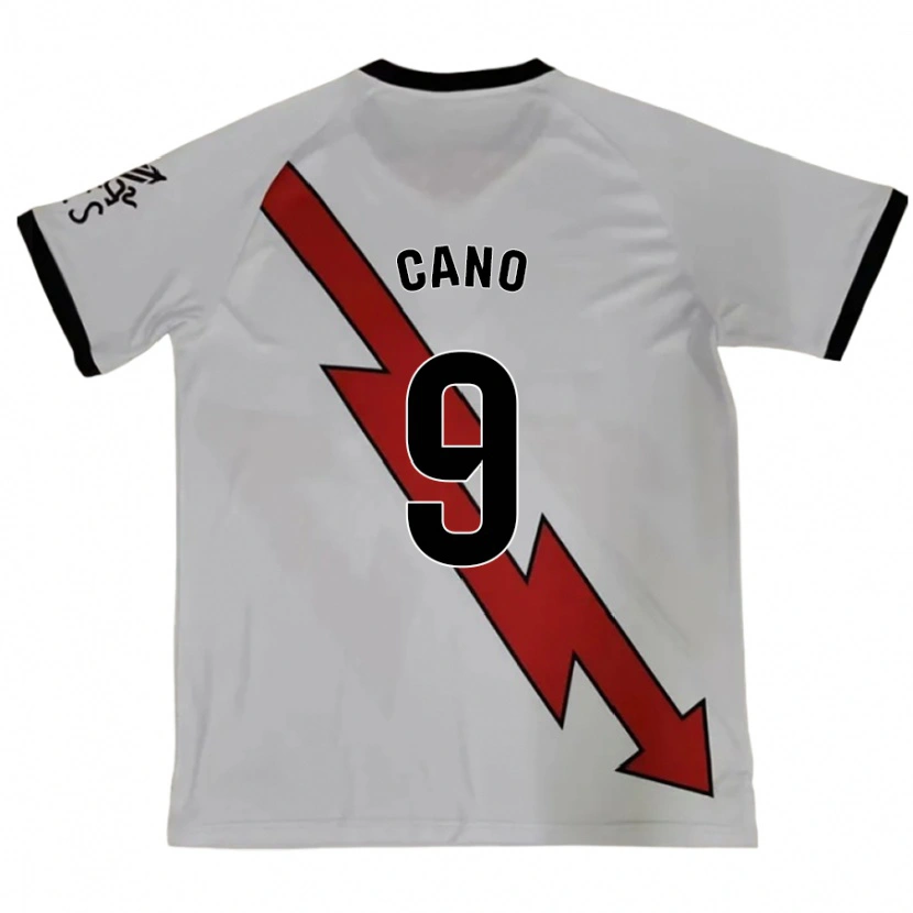 Danxen Mujer Camiseta Joselu Cano #9 Rojo 2ª Equipación 2024/25 La Camisa México