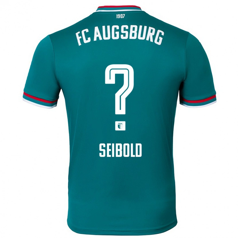 Danxen Mujer Camiseta Tim Seibold #0 Verde Oscuro 2ª Equipación 2024/25 La Camisa México