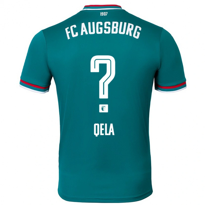 Danxen Mujer Camiseta Arlind Qela #0 Verde Oscuro 2ª Equipación 2024/25 La Camisa México