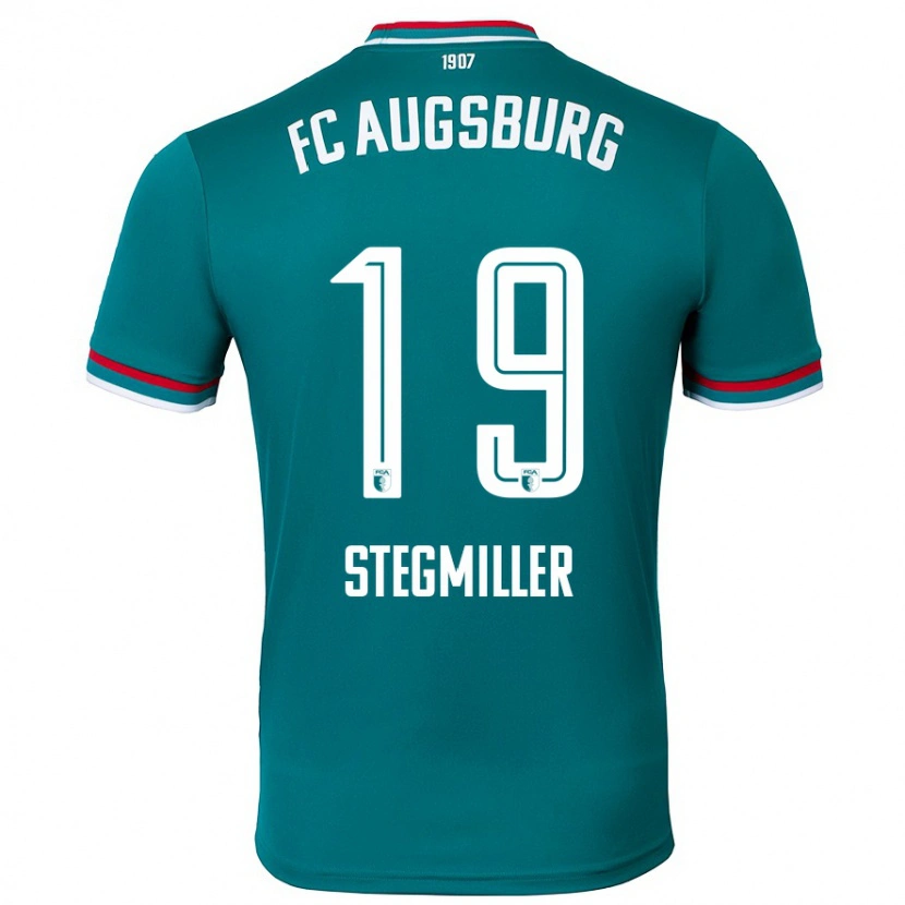 Danxen Mujer Camiseta Louis Stegmiller #19 Verde Oscuro 2ª Equipación 2024/25 La Camisa México