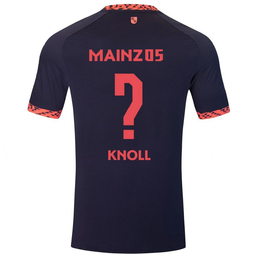 Danxen Mujer Camiseta Max Knoll #0 Azul Coral Rojo 2ª Equipación 2024/25 La Camisa México