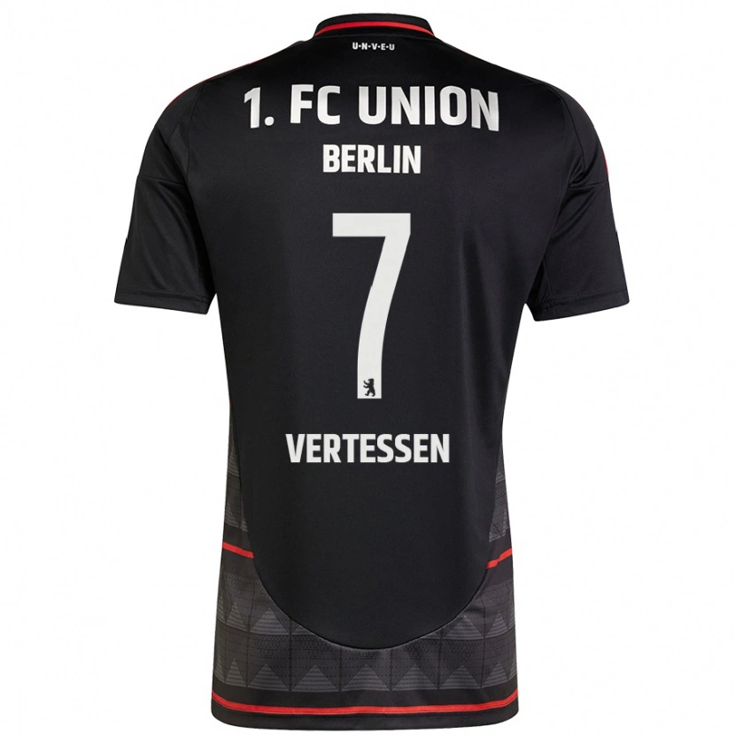 Danxen Mujer Camiseta Yorbe Vertessen #7 Negro 2ª Equipación 2024/25 La Camisa México