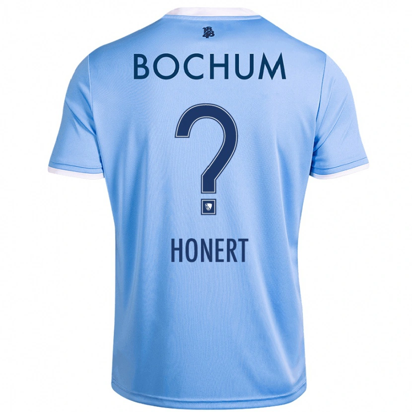 Danxen Mujer Camiseta Jan Honert #0 Azul Cielo 2ª Equipación 2024/25 La Camisa México