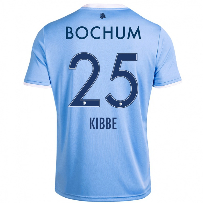 Danxen Mujer Camiseta Jaden Kibbe #25 Azul Cielo 2ª Equipación 2024/25 La Camisa México