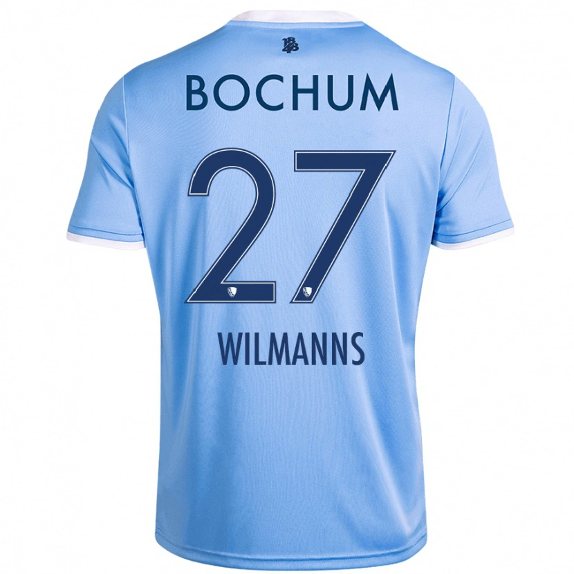 Danxen Mujer Camiseta Anjo Wilmanns #27 Azul Cielo 2ª Equipación 2024/25 La Camisa México
