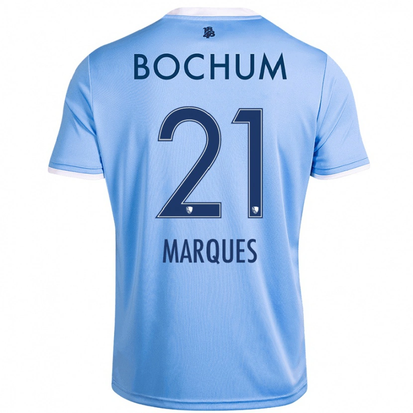 Danxen Mujer Camiseta Anna Marques #21 Azul Cielo 2ª Equipación 2024/25 La Camisa México