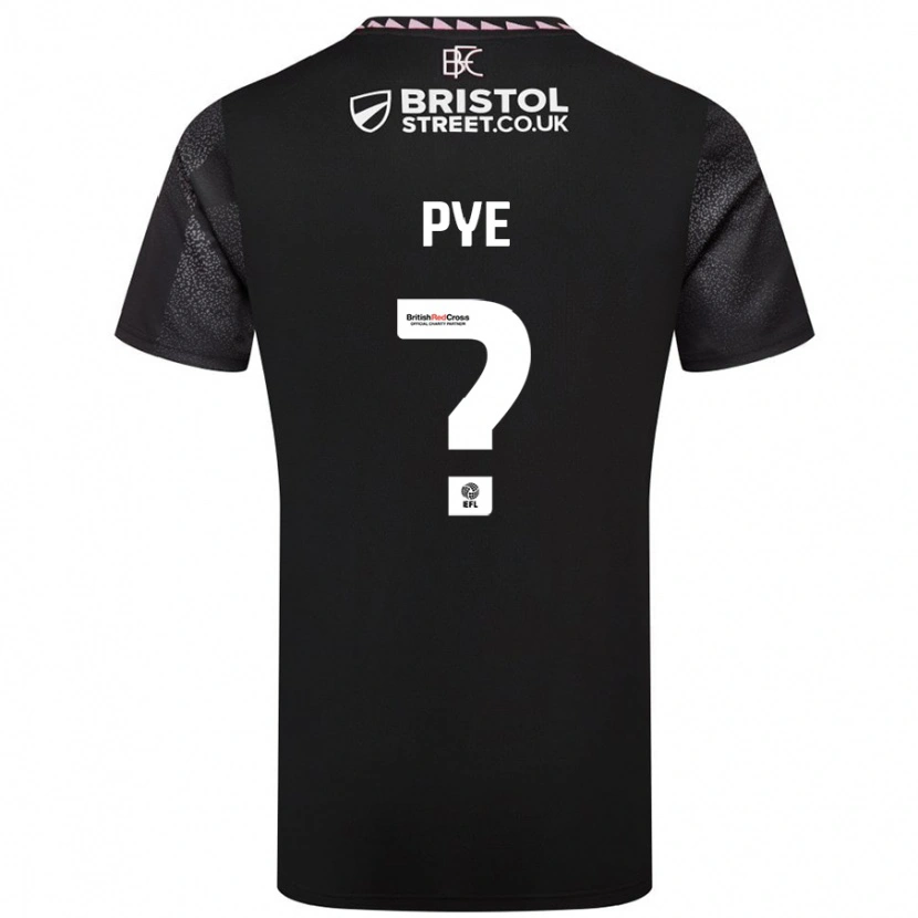 Danxen Mujer Camiseta Logan Pye #0 Negro 2ª Equipación 2024/25 La Camisa México