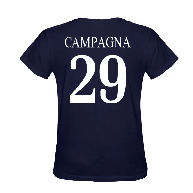 Hombre Francesco Campagna #29 Azul Oscuro La Camisa México
