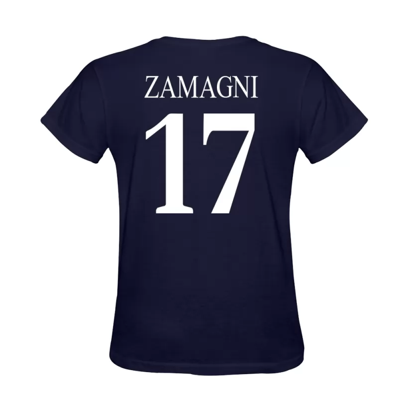 Hombre Andrea Zamagni #17 Azul Oscuro La Camisa México