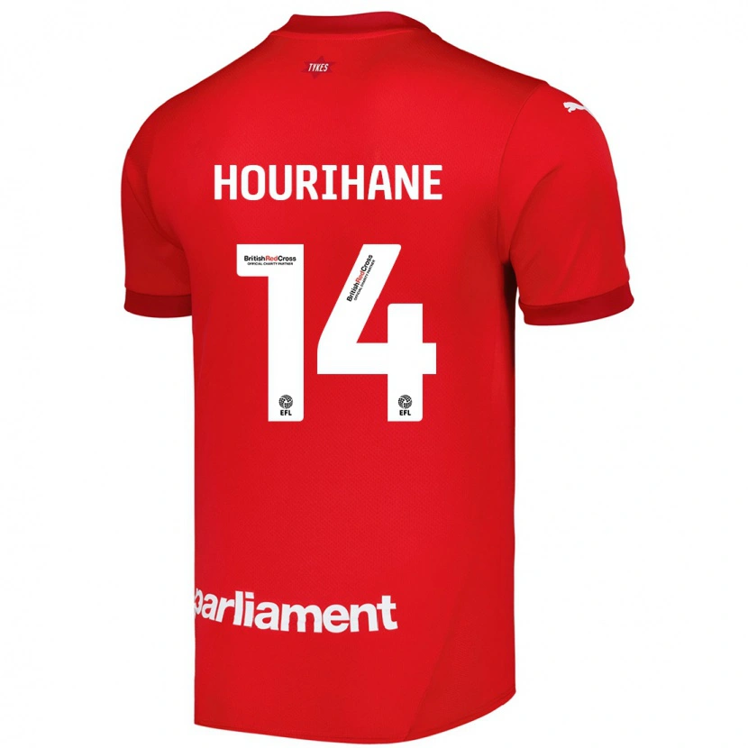 Danxen Niño Camiseta Conor Hourihane #14 Rojo 1ª Equipación 2024/25 La Camisa México