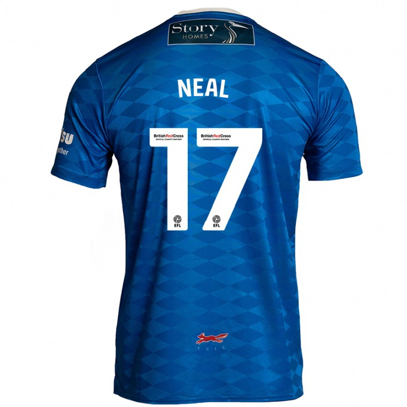 Danxen Niño Camiseta Harrison Neal #17 Azul 1ª Equipación 2024/25 La Camisa México