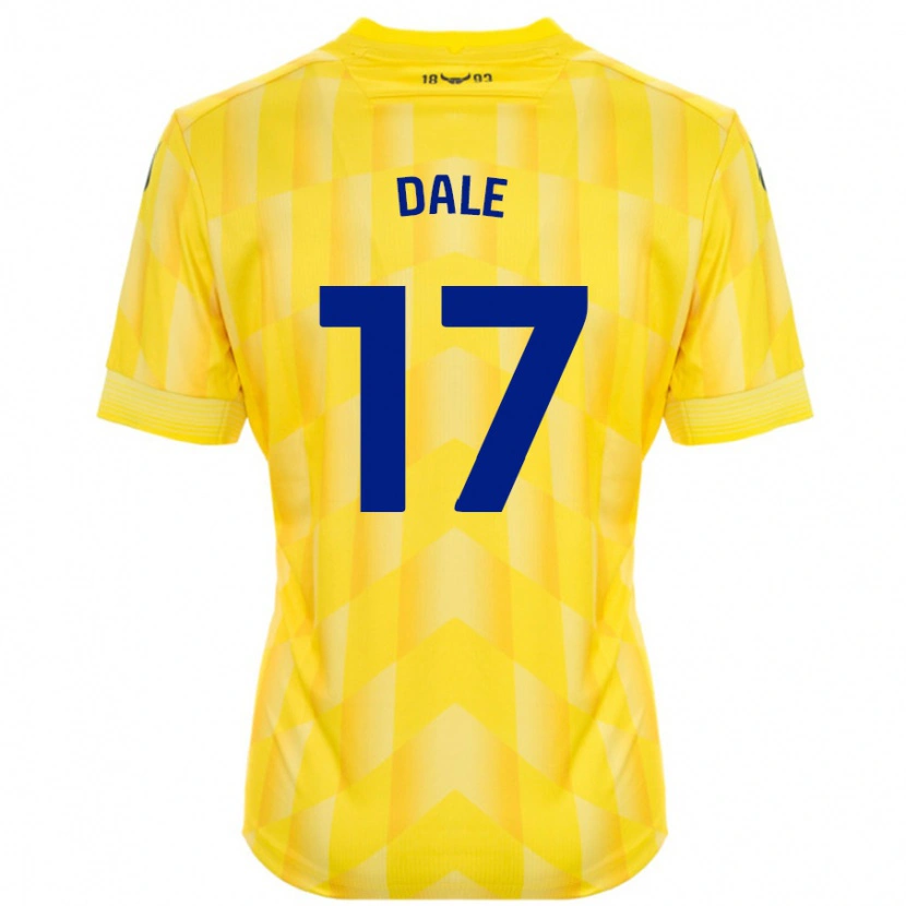 Danxen Niño Camiseta Owen Dale #17 Amarillo 1ª Equipación 2024/25 La Camisa México