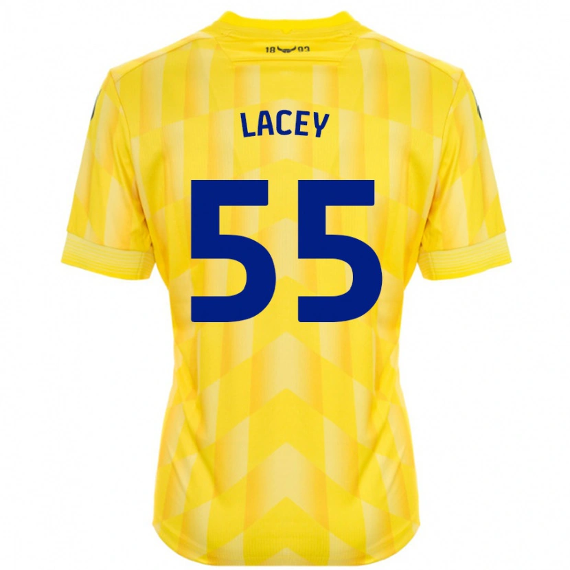 Danxen Niño Camiseta Aaron Lacey #55 Amarillo 1ª Equipación 2024/25 La Camisa México
