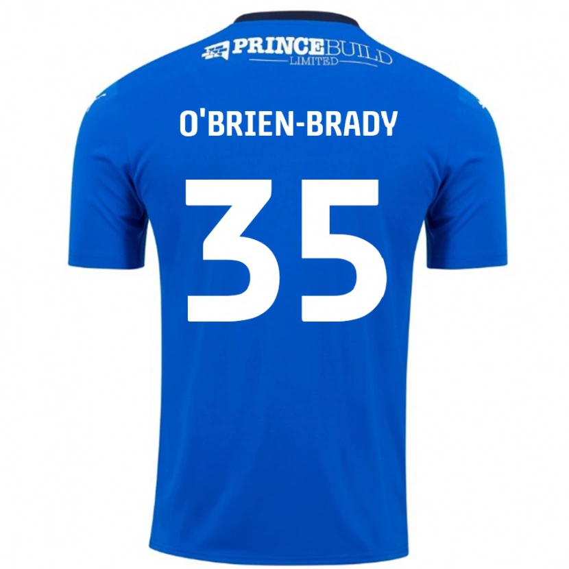 Danxen Niño Camiseta Donay O'brien-Brady #35 Azul Blanco 1ª Equipación 2024/25 La Camisa México