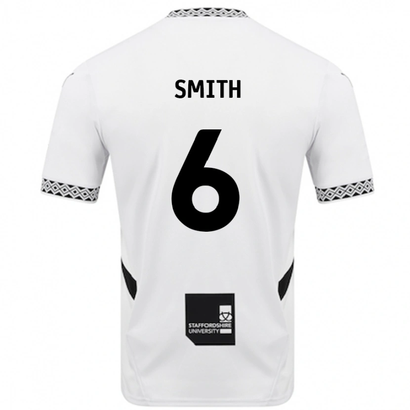 Danxen Niño Camiseta Nathan Smith #6 Blanco 1ª Equipación 2024/25 La Camisa México