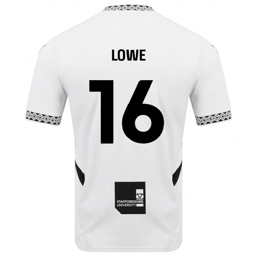 Danxen Niño Camiseta Jason Lowe #16 Blanco 1ª Equipación 2024/25 La Camisa México