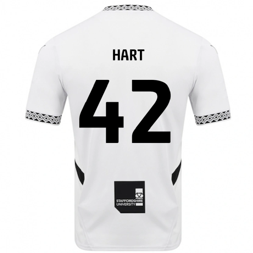 Danxen Niño Camiseta Sam Hart #42 Blanco 1ª Equipación 2024/25 La Camisa México