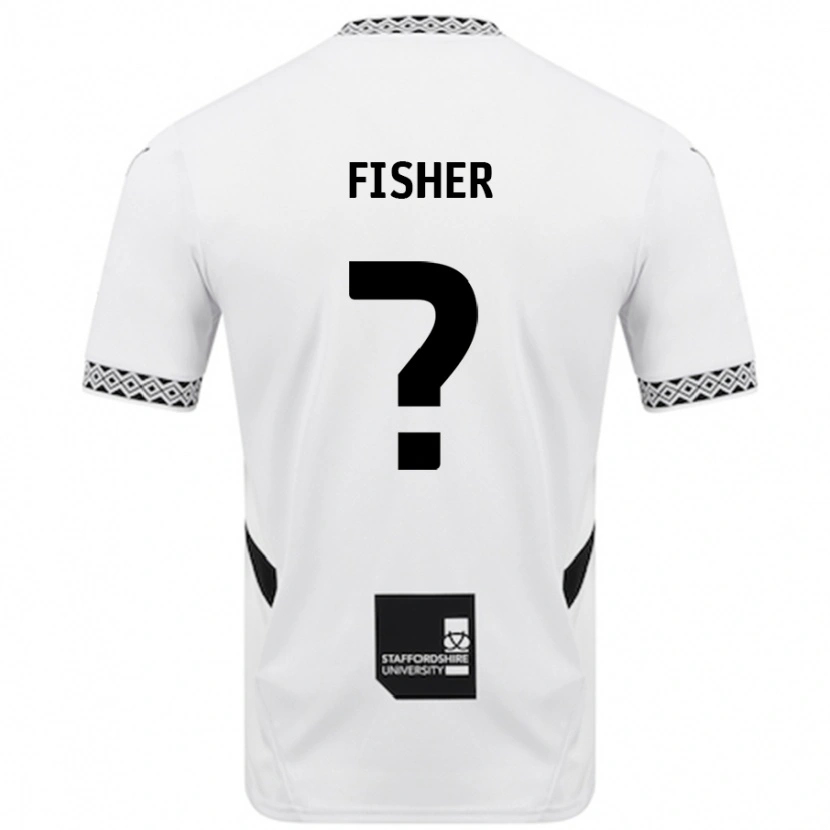 Danxen Niño Camiseta Elijah Fisher #0 Blanco 1ª Equipación 2024/25 La Camisa México