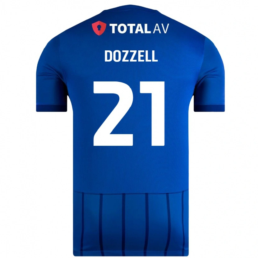 Danxen Niño Camiseta Andre Dozzell #21 Azul 1ª Equipación 2024/25 La Camisa México
