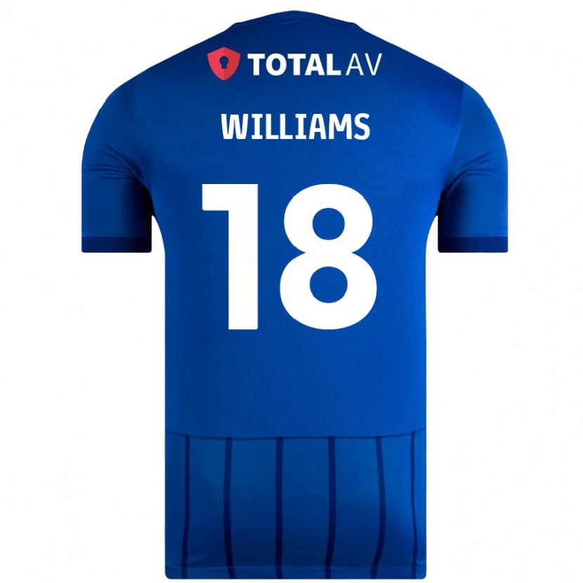 Danxen Niño Camiseta Scarlett Williams #18 Azul 1ª Equipación 2024/25 La Camisa México