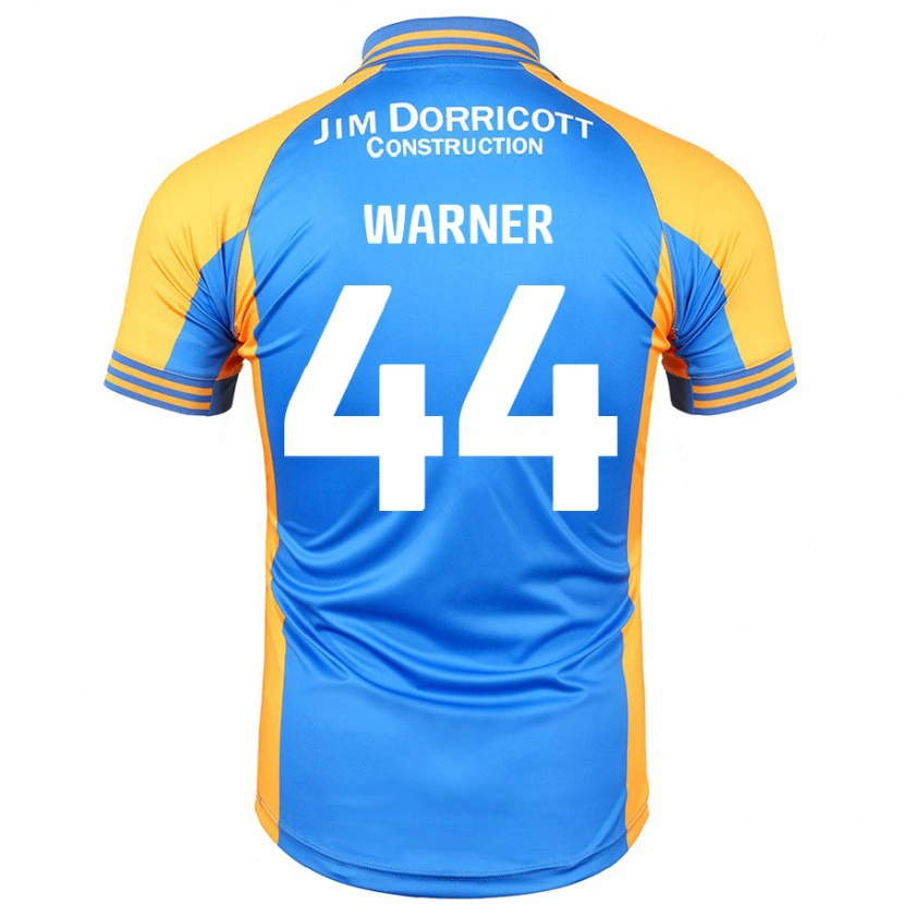 Danxen Niño Camiseta James Warner #44 Azul Ámbar 1ª Equipación 2024/25 La Camisa México