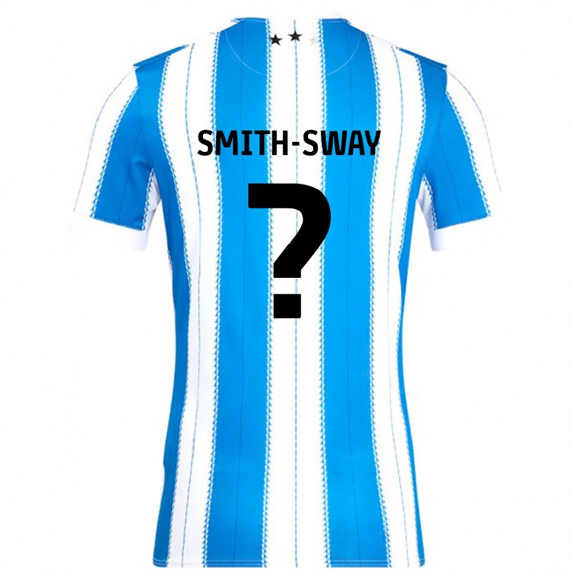 Danxen Niño Camiseta Jay Smith-Sway #0 Azul Blanco 1ª Equipación 2024/25 La Camisa México