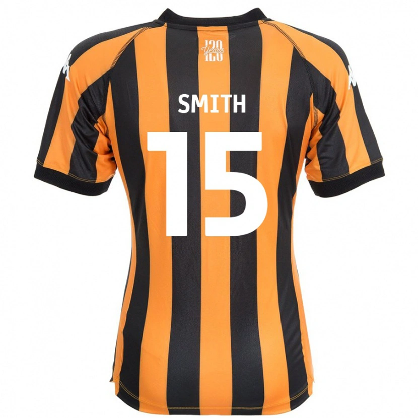 Danxen Niño Camiseta Suey Smith #15 Negro Ámbar 1ª Equipación 2024/25 La Camisa México