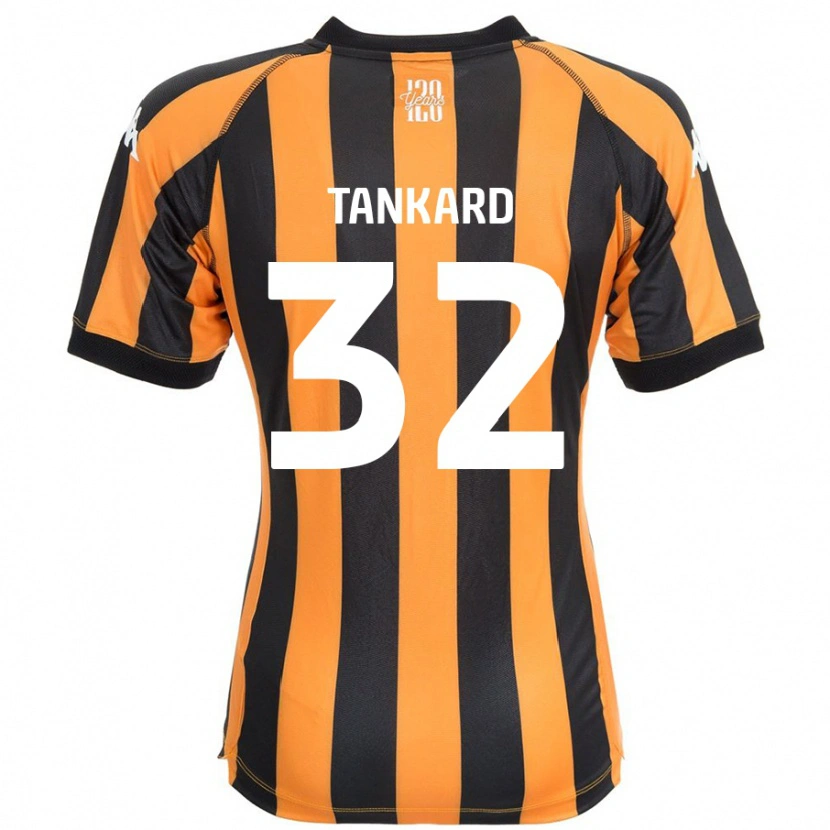Danxen Niño Camiseta Lily Tankard #32 Negro Ámbar 1ª Equipación 2024/25 La Camisa México