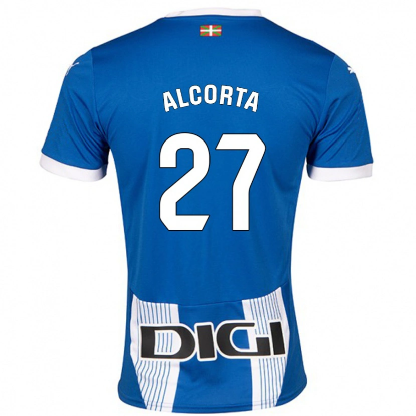 Danxen Niño Camiseta Alaitz Alcorta #27 Azul 1ª Equipación 2024/25 La Camisa México