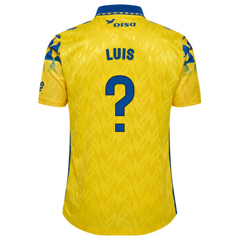 Danxen Niño Camiseta Ryan Luis #0 Amarillo Azul 1ª Equipación 2024/25 La Camisa México
